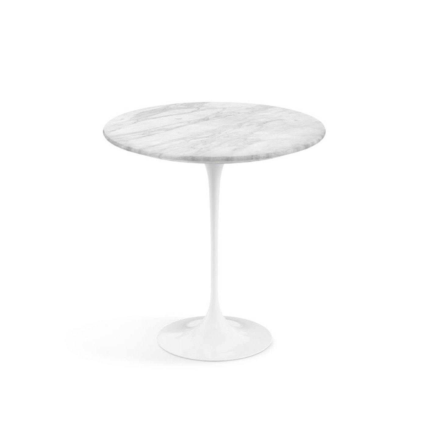 Pedestal Side Table - Marble Top