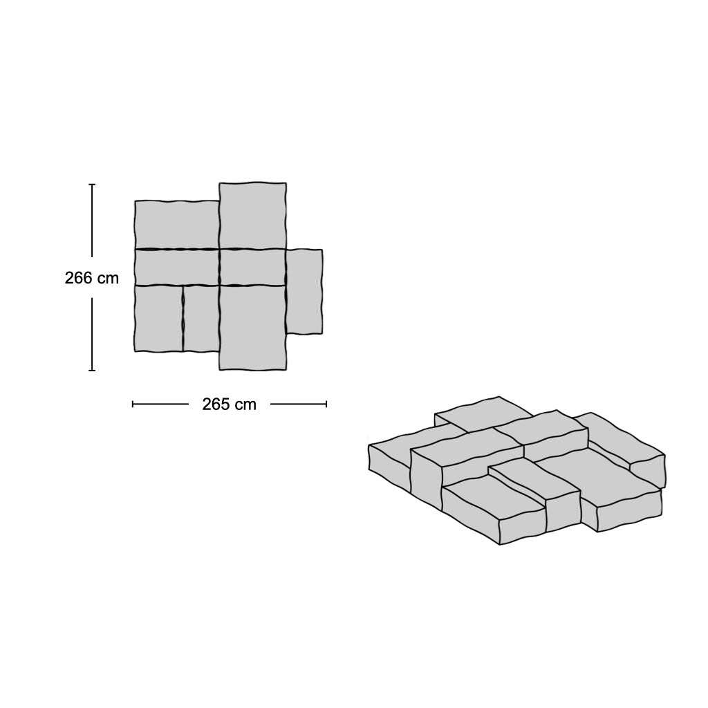 Extrasoft Sofa - Combo 1