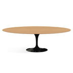 Oval Pedestal Dining Table - Wooden Top