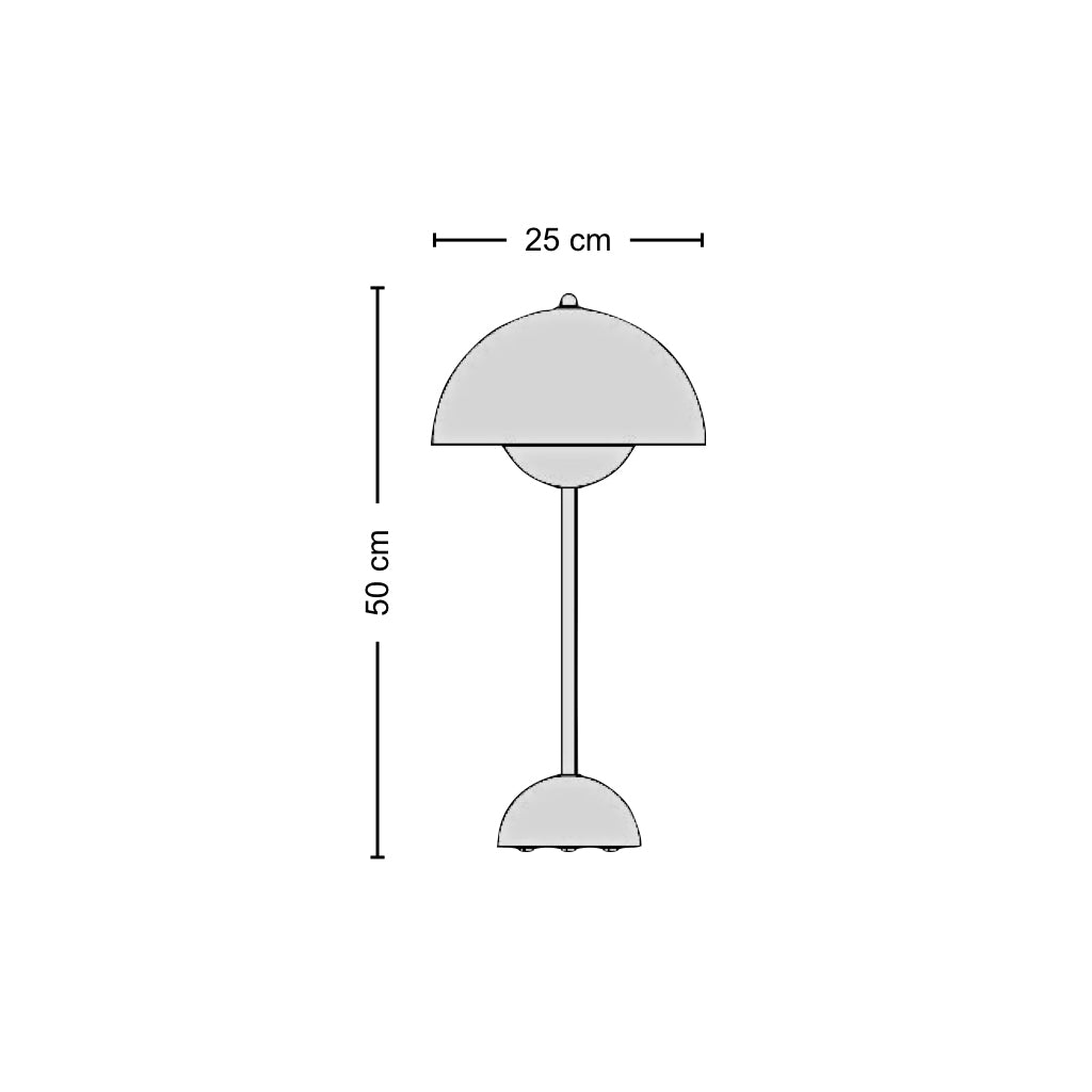 Flowerpot Table Lamp