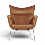 CH445 Leather Lounge Chair - Hans Wegner Inspired | Modern Approach