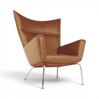 CH445 Leather Lounge Chair - Hans Wegner Replica | Modern Approach