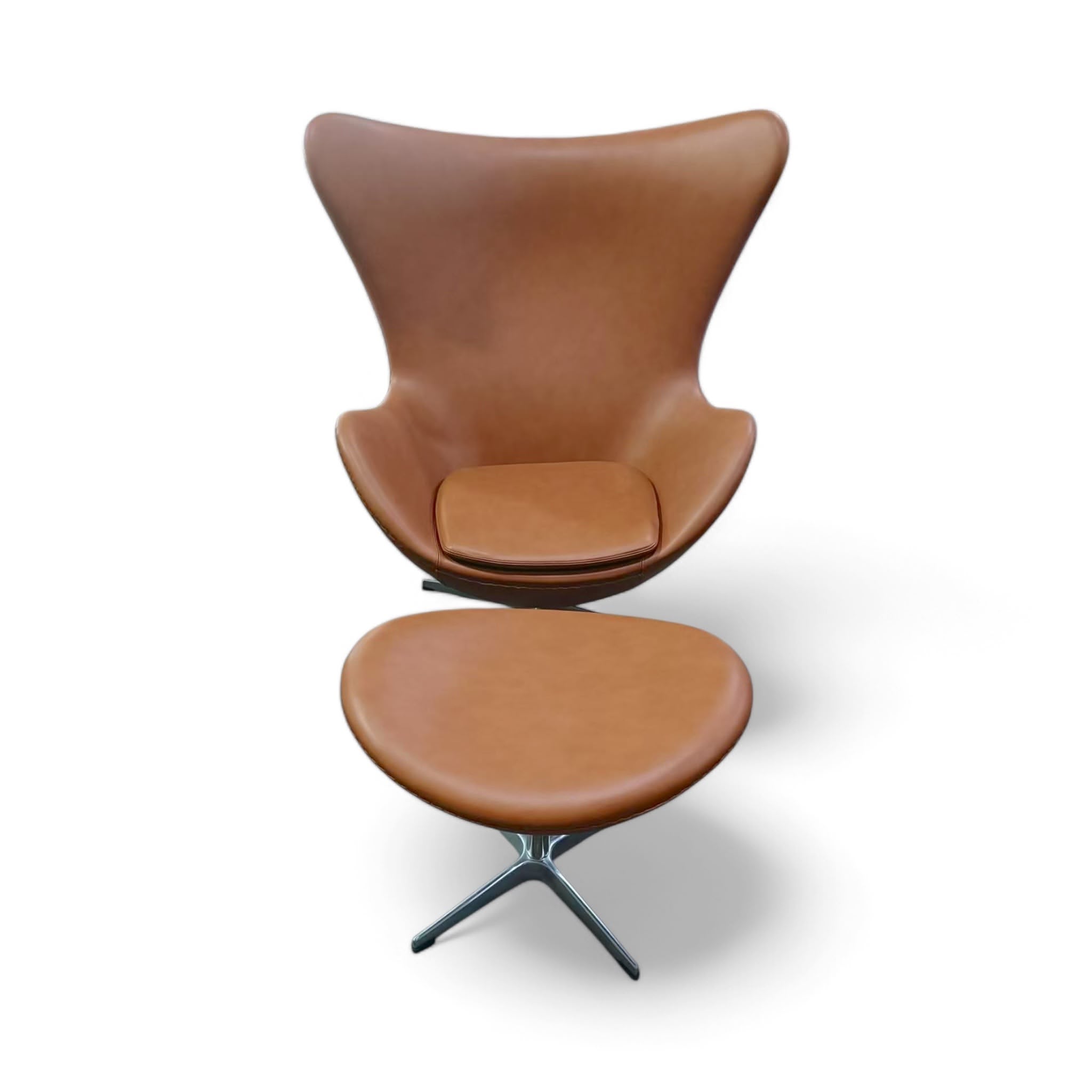 AJ Egg Chair and Stool image 0