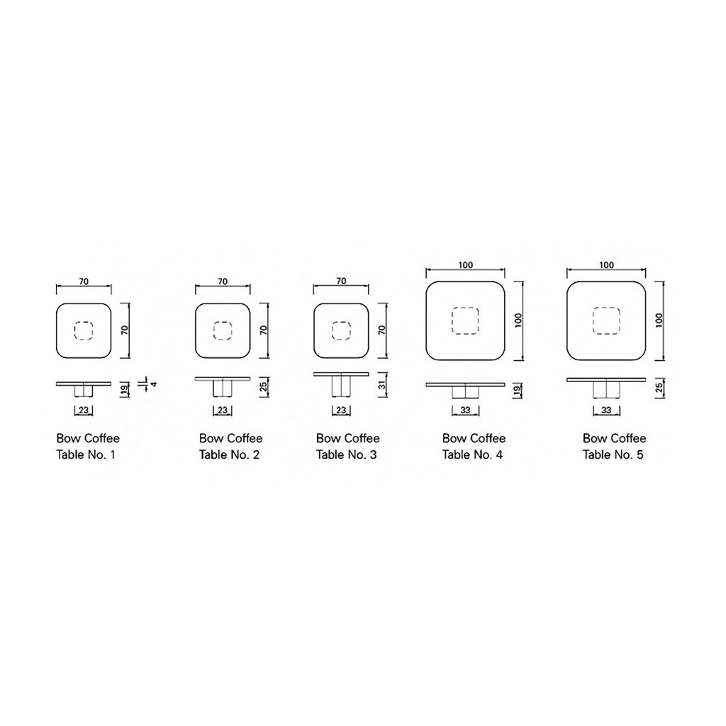 Bow Coffee Table - Bronze image 11