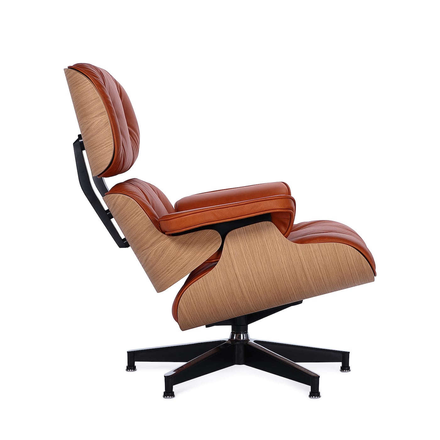Eames Lounge Chair Replica side view | Modern Approach 