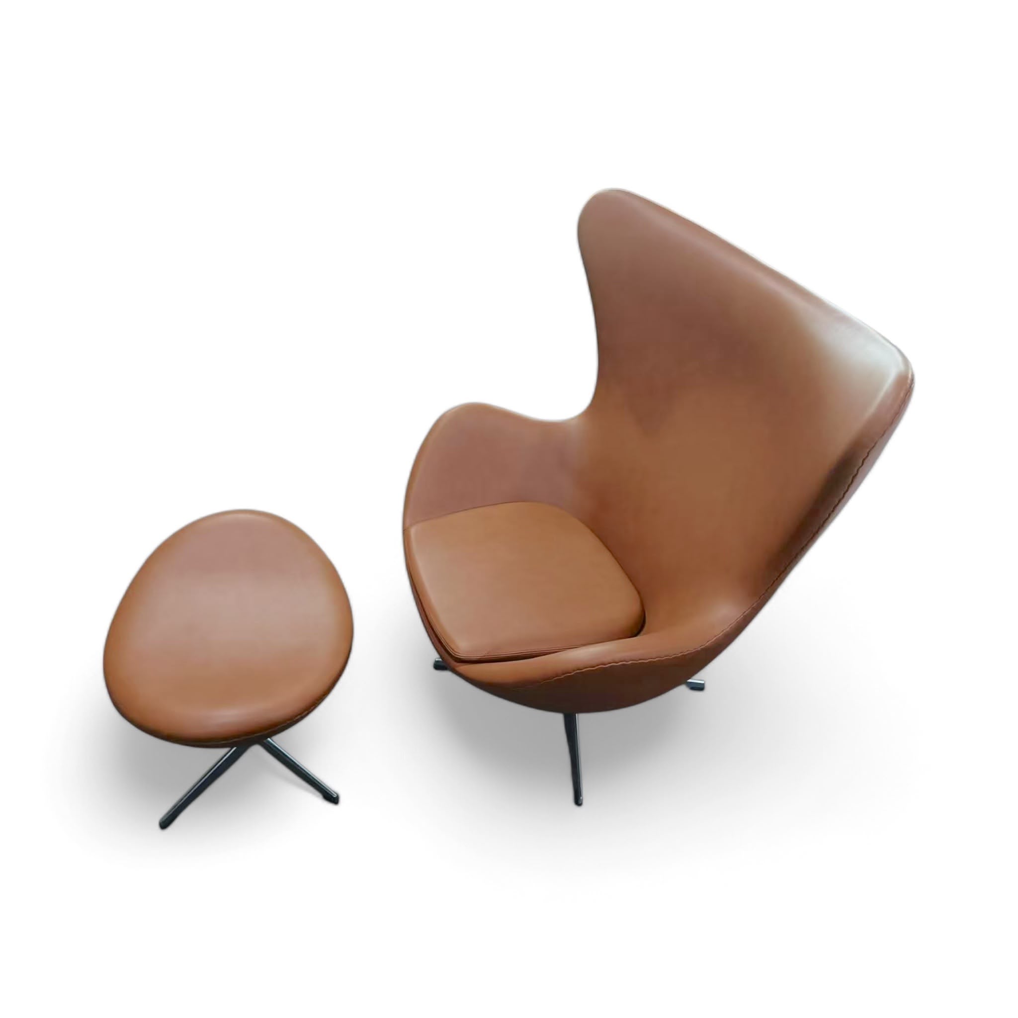 AJ Egg Chair and Stool image 1