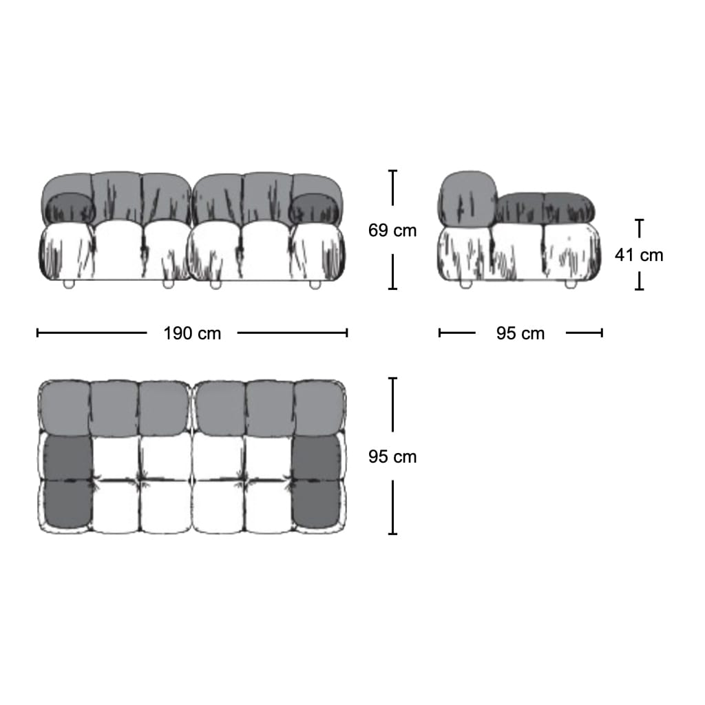 Bellini 2-Seater Sofa image 7