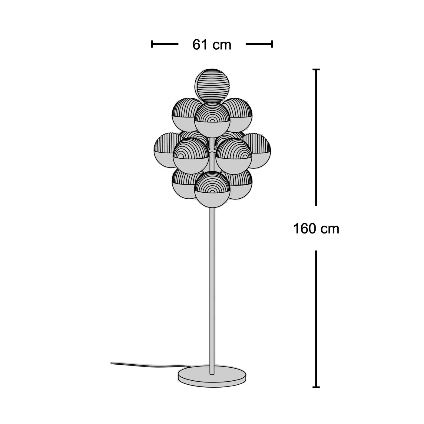 Stellar Grape Floor Lamp image 7