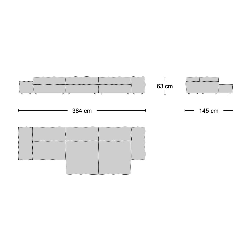 Extrasoft 3-Seater Sofa image 8