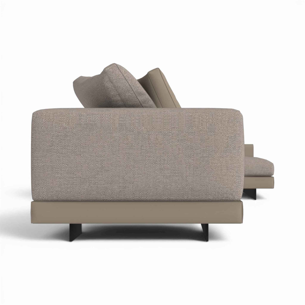 Camden 3-Seater Sofa with Chaise & Flap Table - Modern Approach