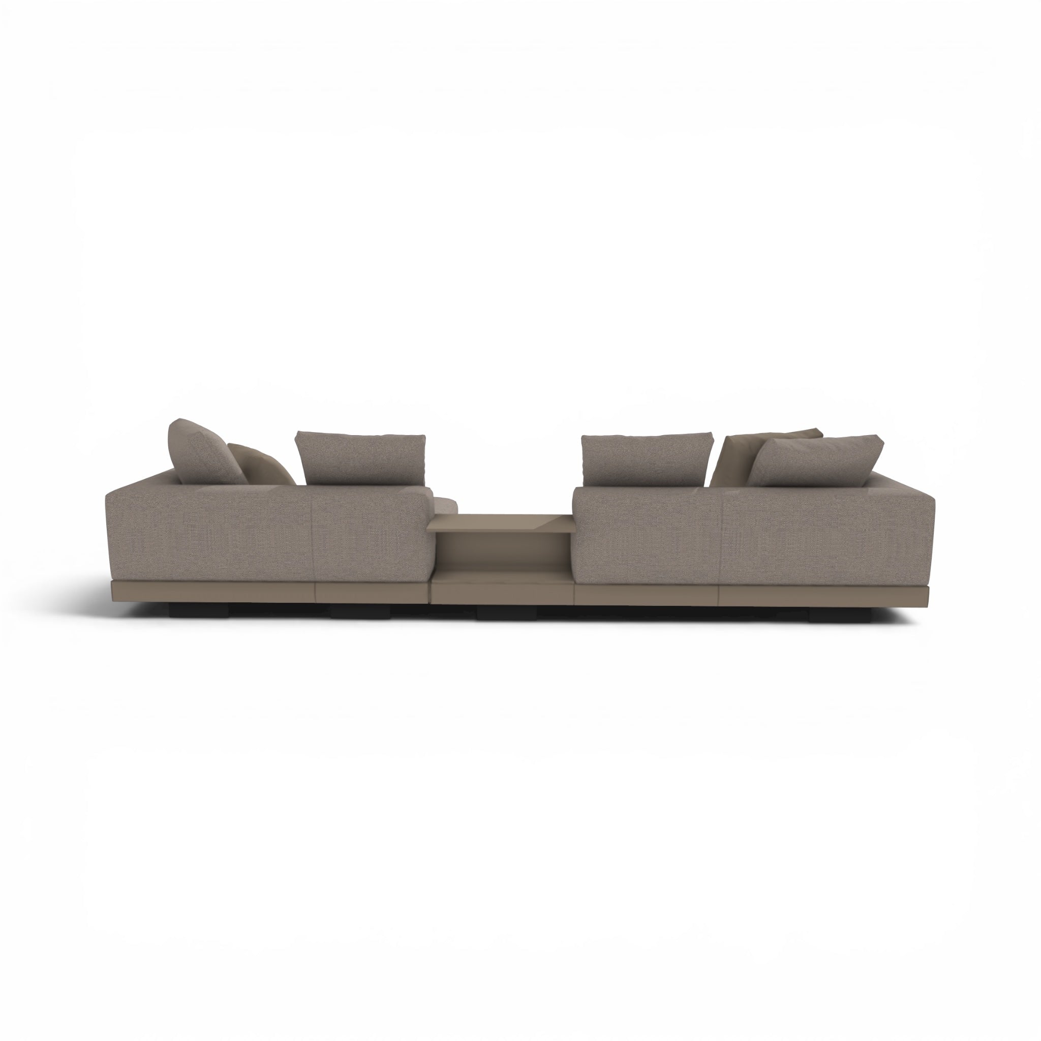 Camden 3-Seater Sofa with Chaise & Flap Table