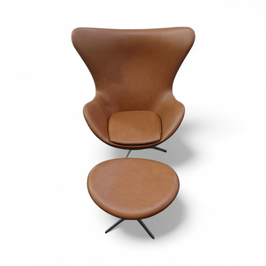 AJ Egg Chair and Stool image 4