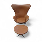 AJ Egg Chair and Stool image 4