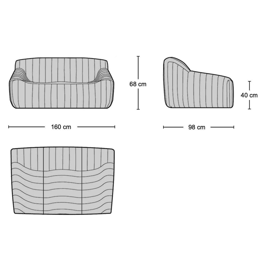Cinna 2-Seater Sofa