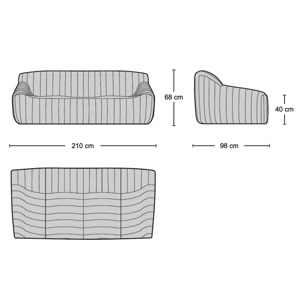 Cinna 3-Seater Sofa