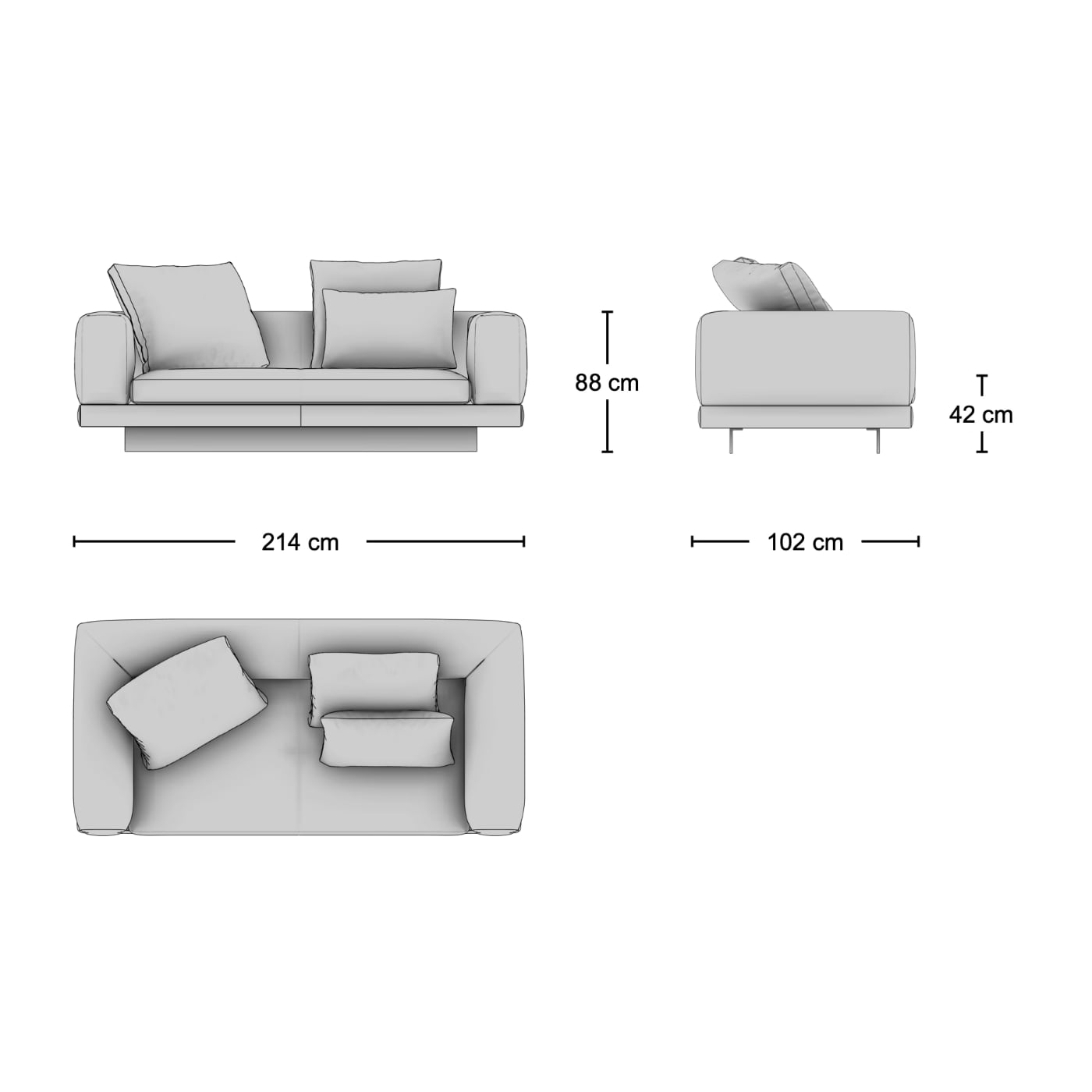 Camden 2-Seater Sofa