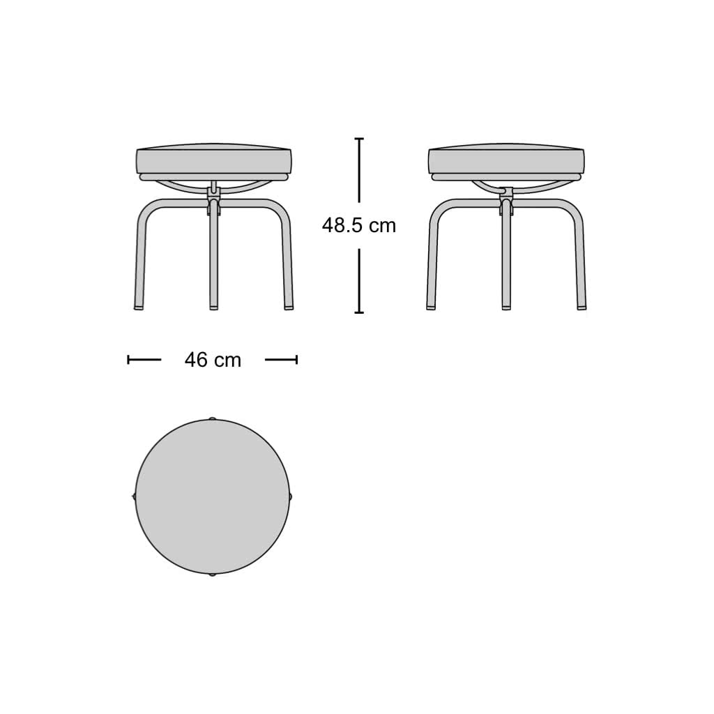 Corbusier Stool image 3