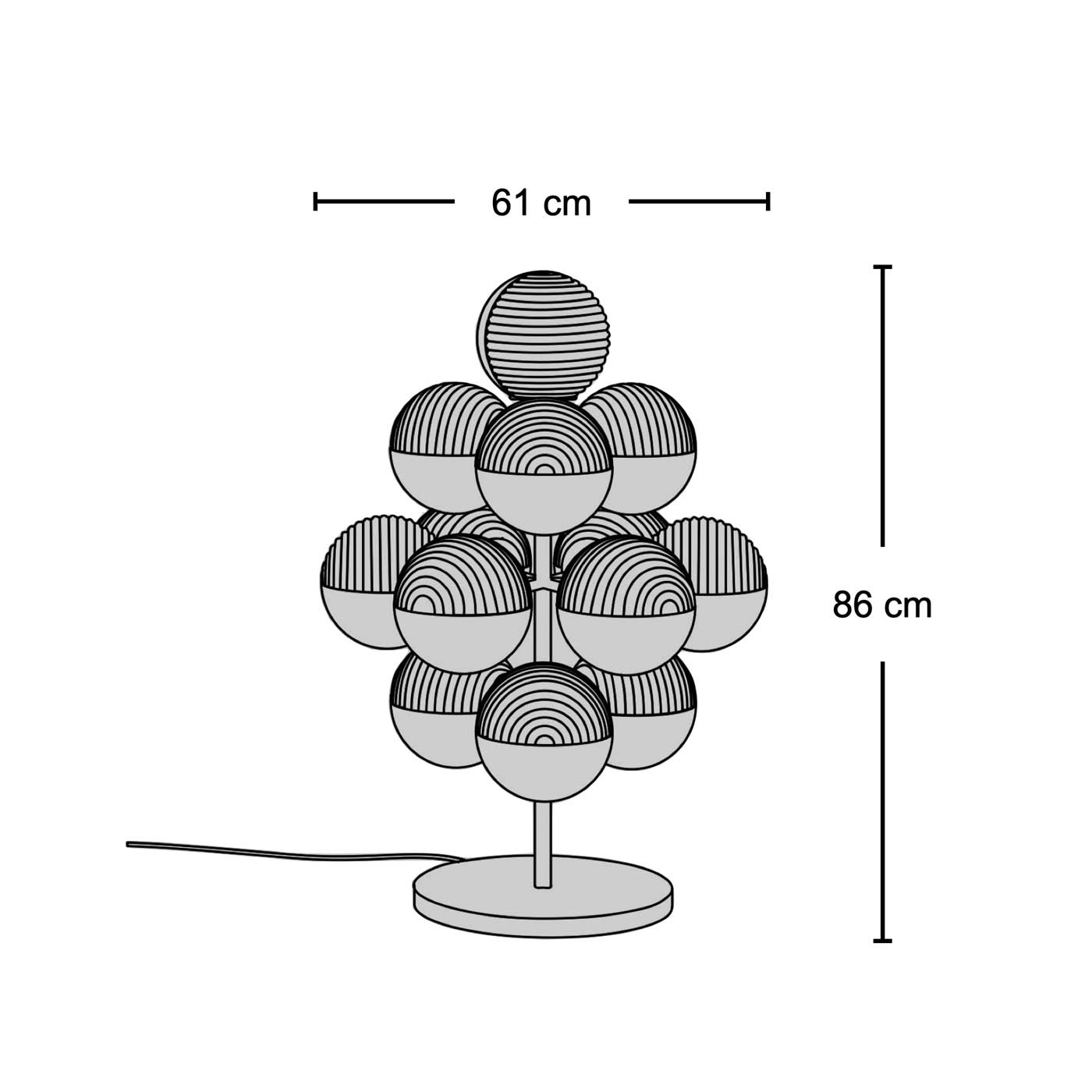 Stellar Grape Table Lamp image 7