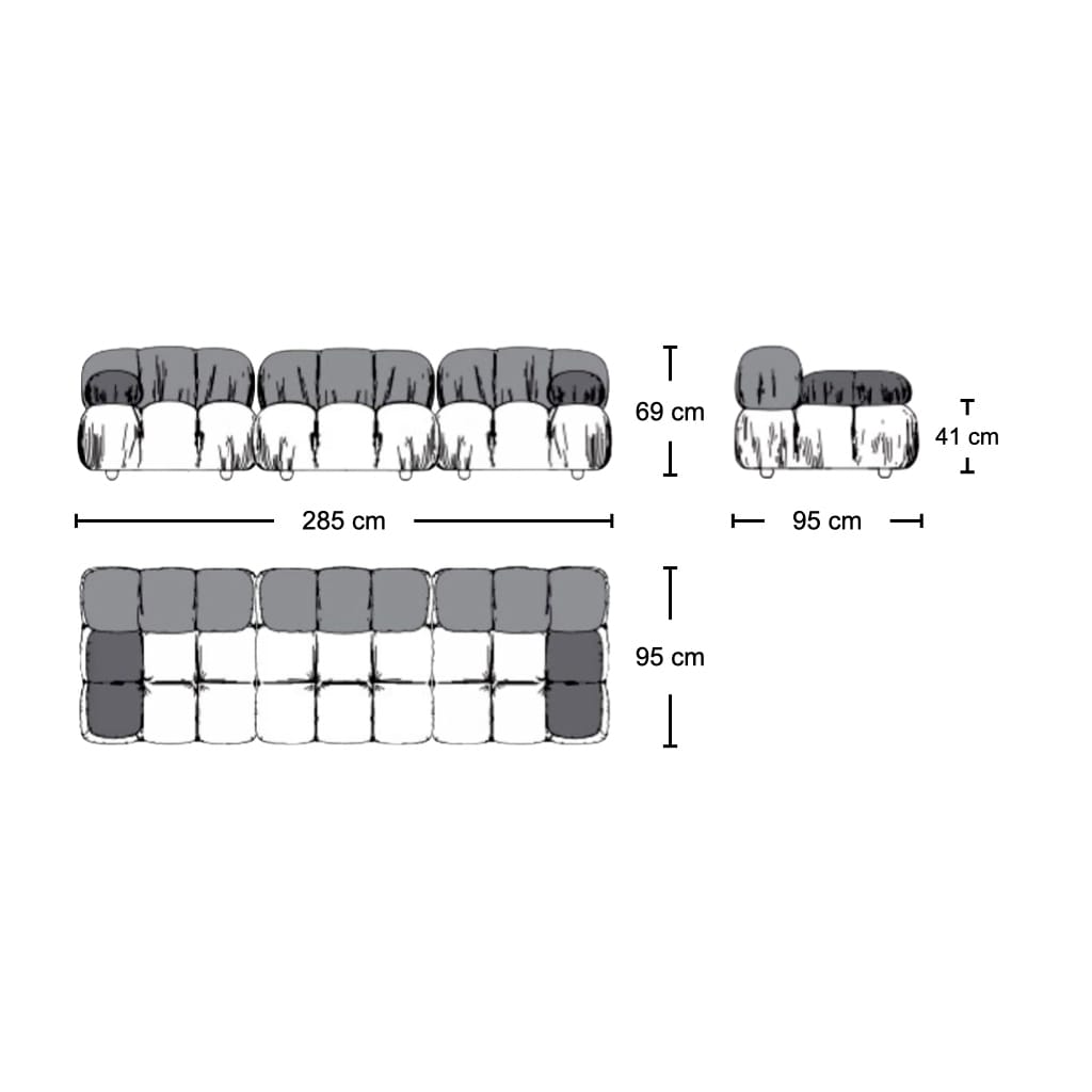 Bellini 3-Seater Sofa image 5