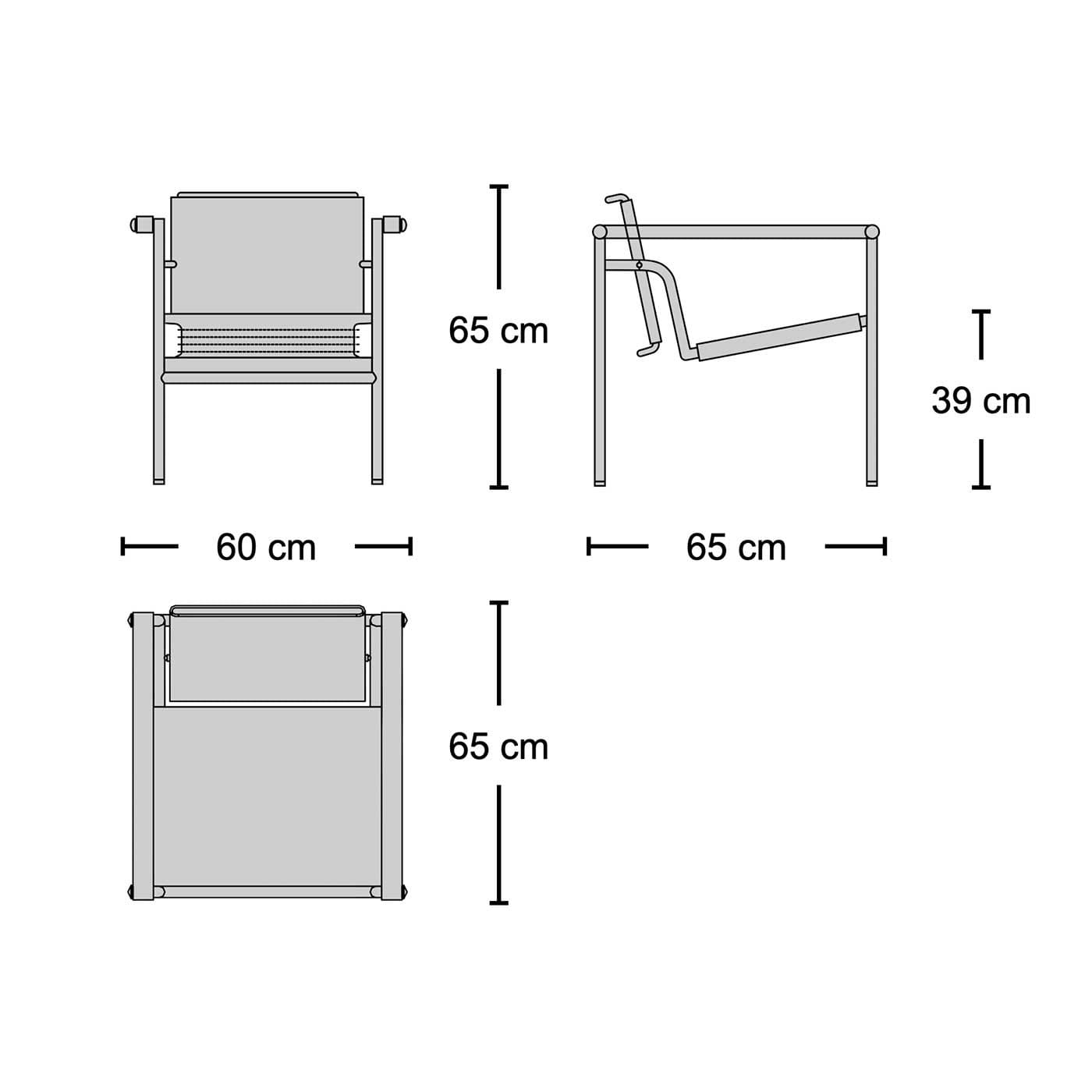 Corbusier 1 Armchair image 8