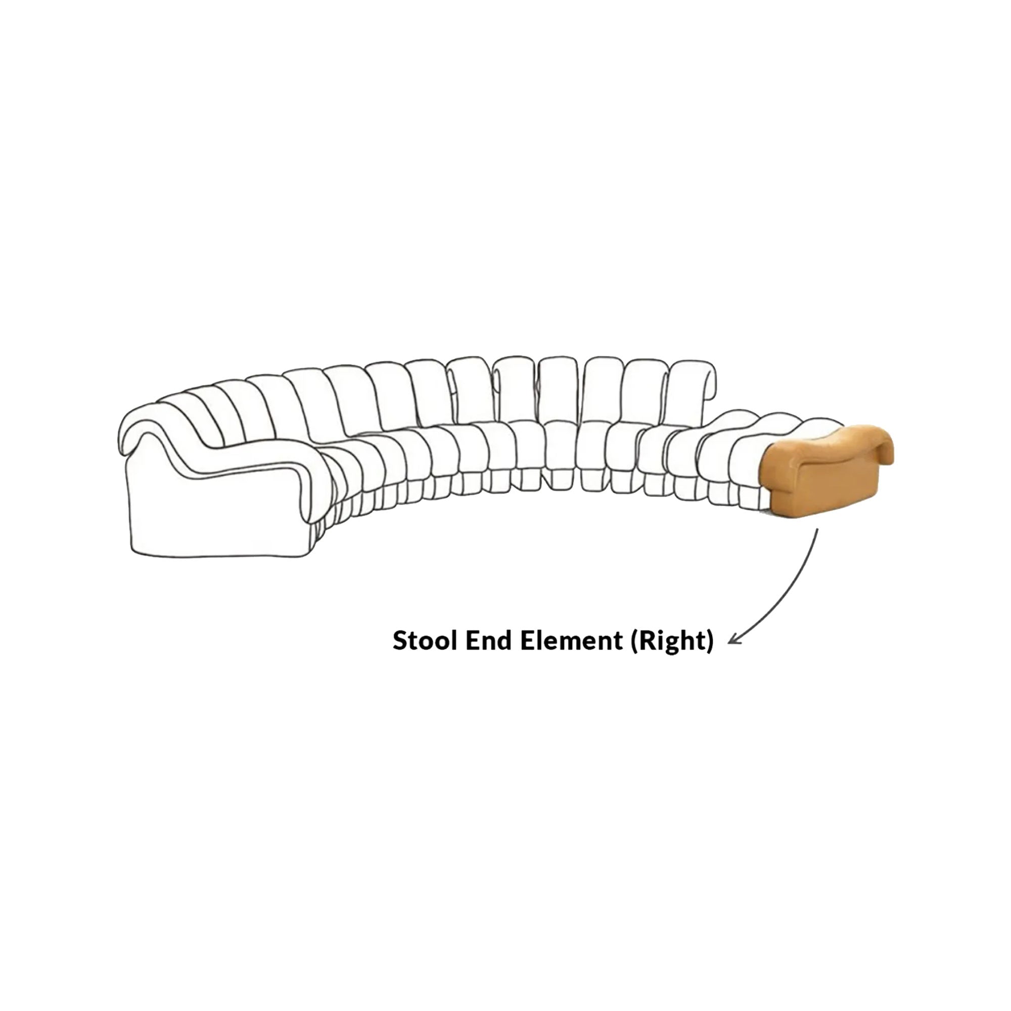 DS-600 Stool End Element image 4