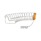 DS-600 Seat End Element With Armrest image 4