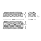 Chester Moon 3-Seater Sofa image 8