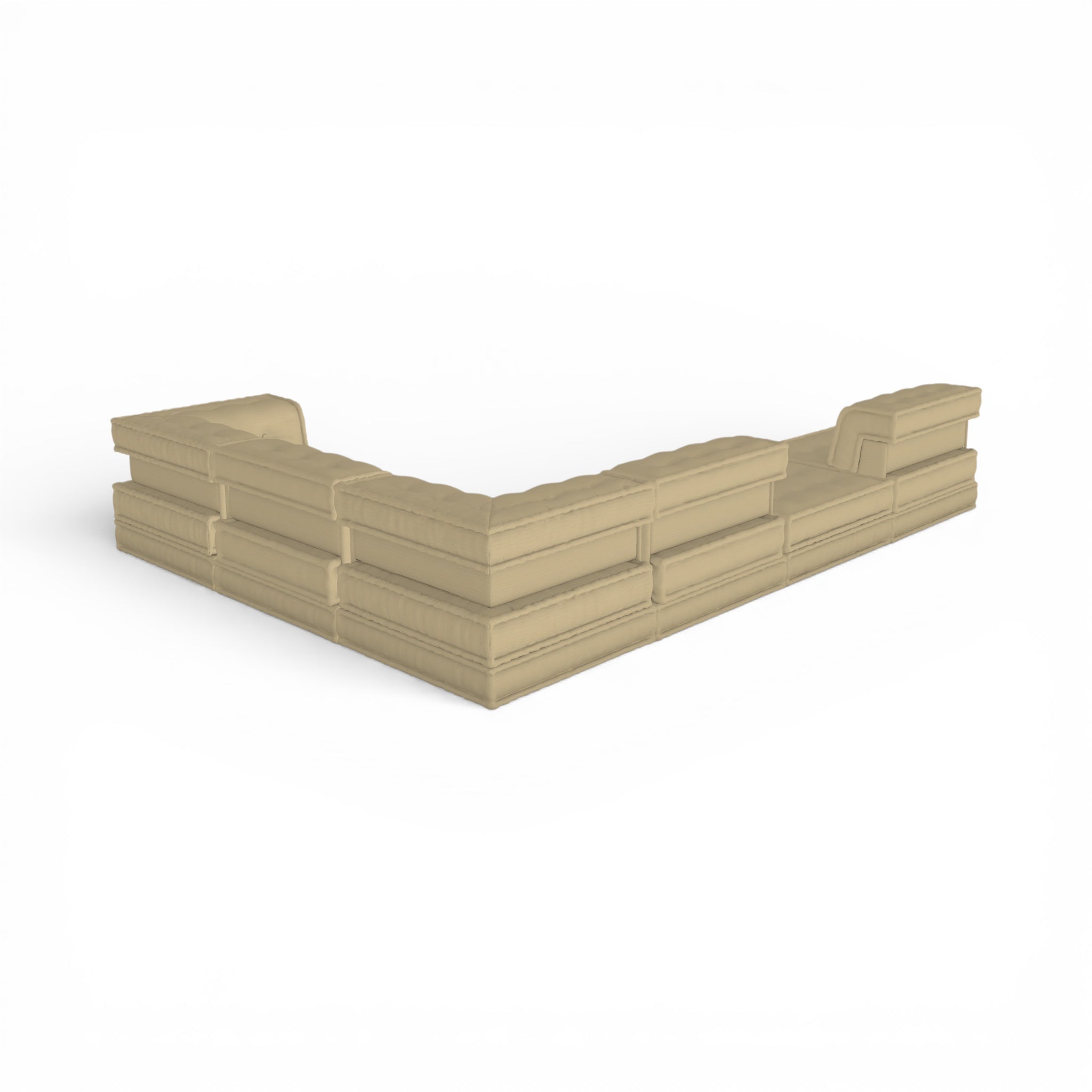 Mahjong Sofa - Combo 2 - Hans Hopfer Inspired Sofa Dupe | Modern Approach