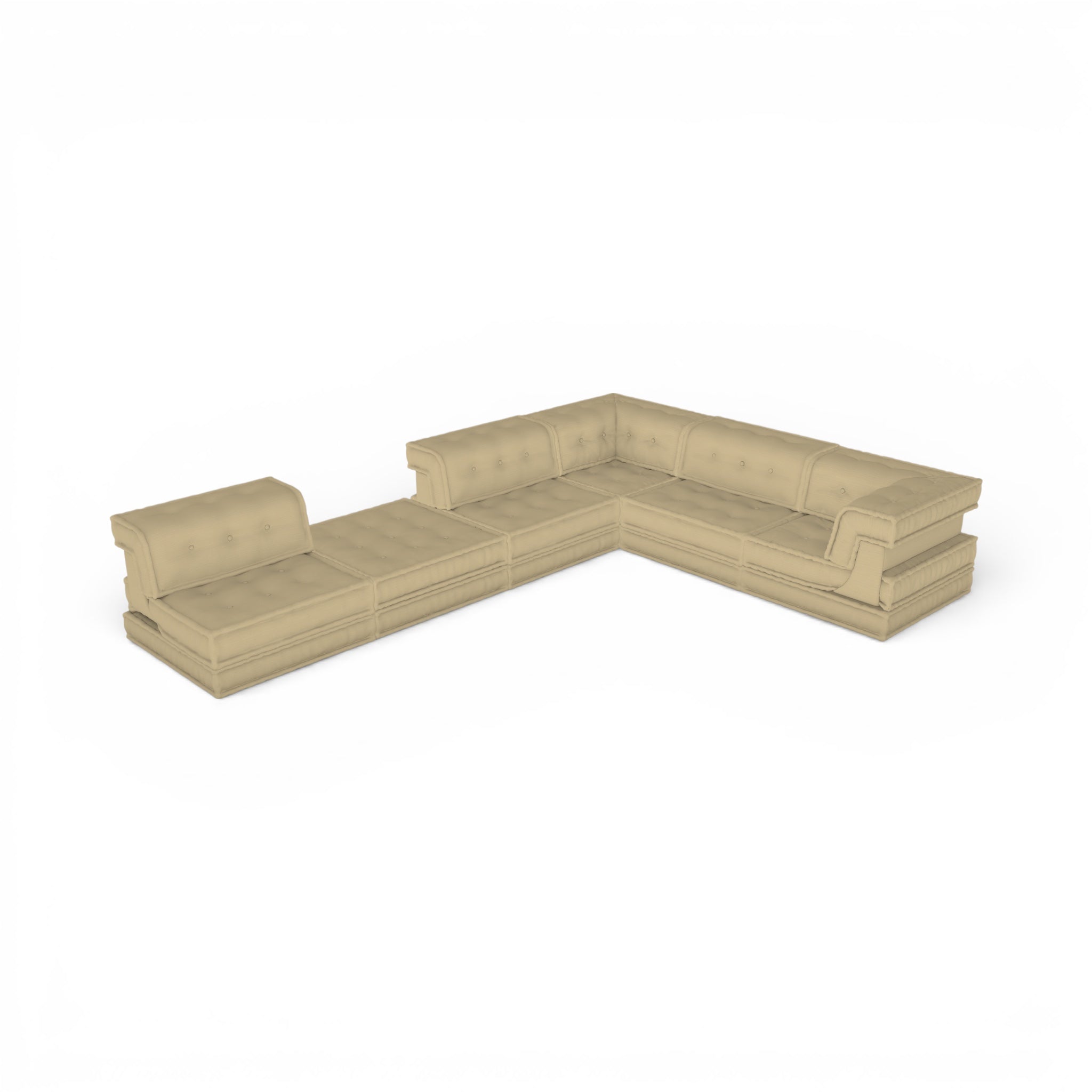Mahjong Sofa - Combo 2 - Hans Hopfer Inspired Sofa Replica | Modern Approach