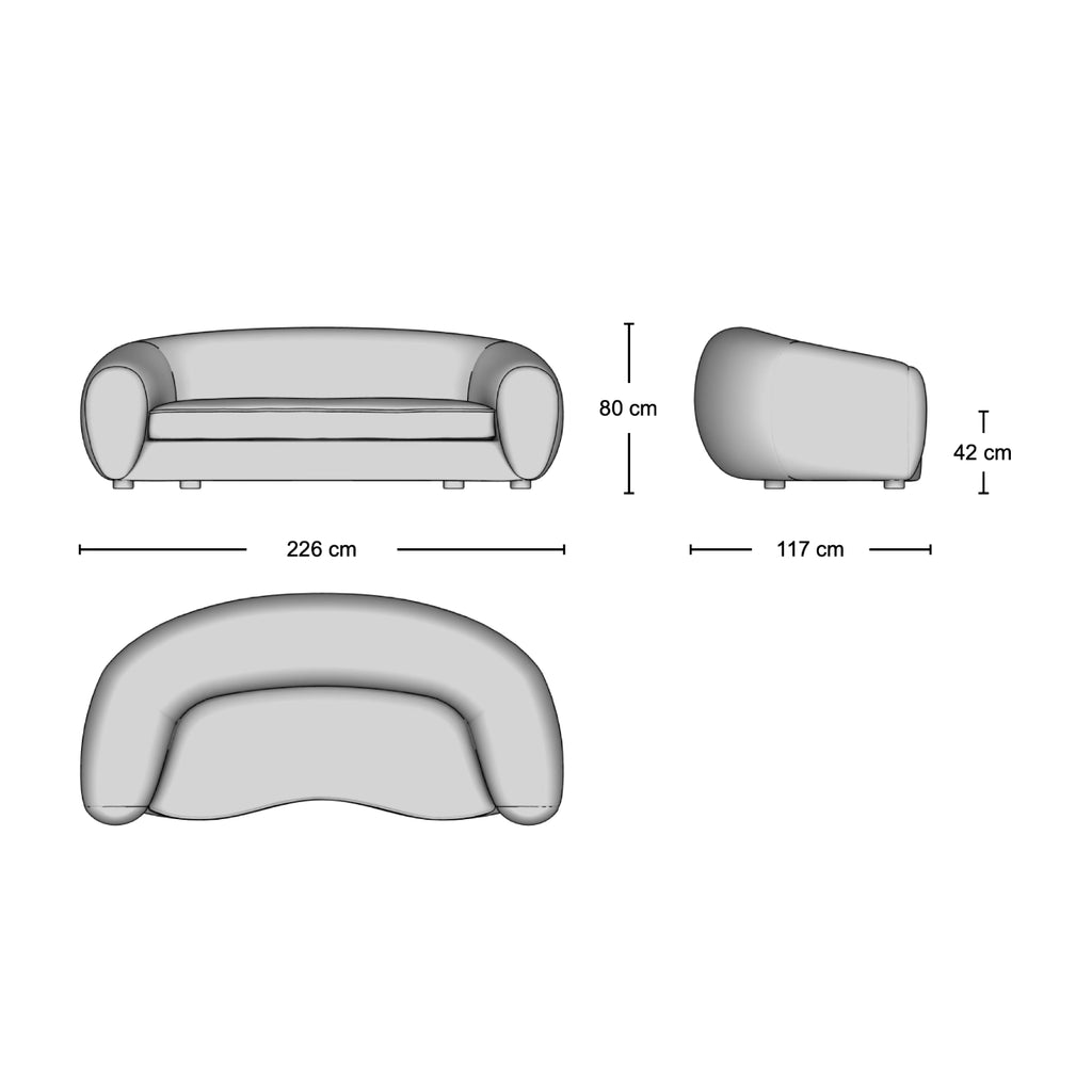Polar Bear Sofa