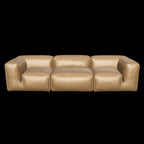 Le Mura 3 Seater Sofa Leather Upholstery