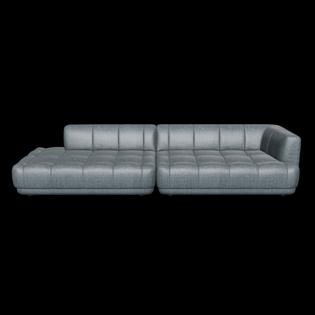 Quilton sofa with open end | Modern Approach