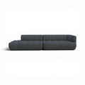 Quilton Sofa - Combo 6 | 3-Seater sofa with Open End | Modern Approach