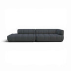 Quilton Sofa - Combo 6 | 3-Seater sofa with Open End | Modern Approach