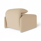 Maralunga Armchair Beige Fabric - Vico Magistretti Replica | Modern Approach